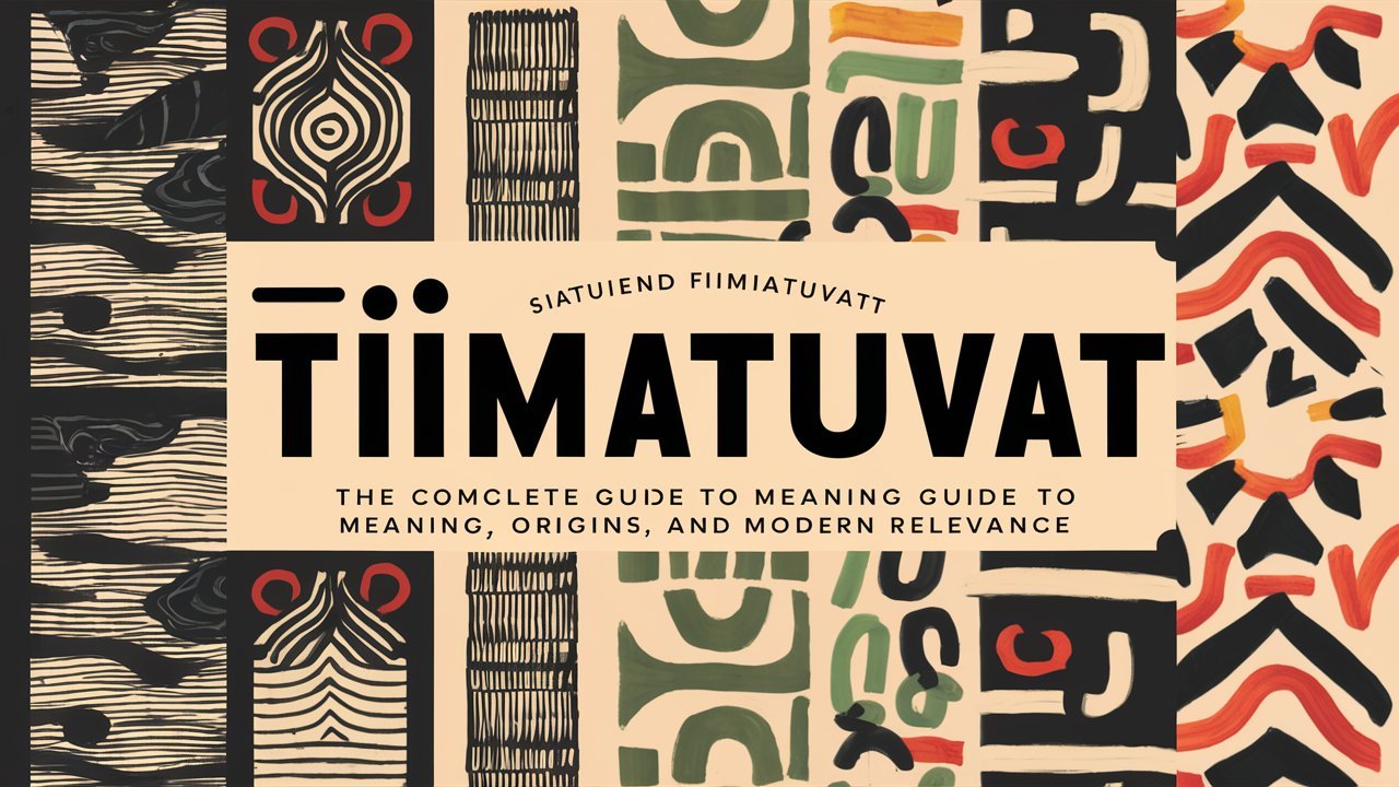 tiimatuvat
