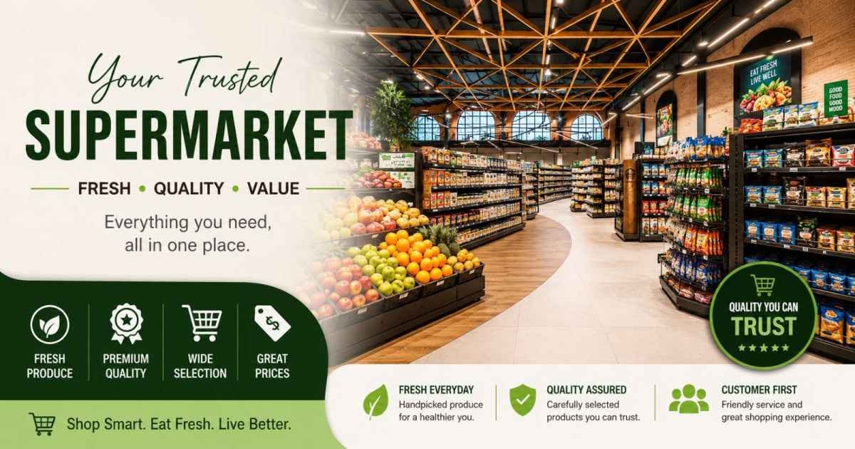 Supermarket: The Complete Guide to Shopping, Products, Prices, Services, and Smart Shopping Tips